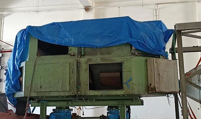 Makine içine gizlenmiş 83 kilogram skunk ele geçirildi