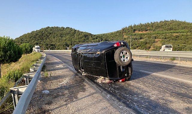 Manisa'da trafik kazası: 7 yaralı
