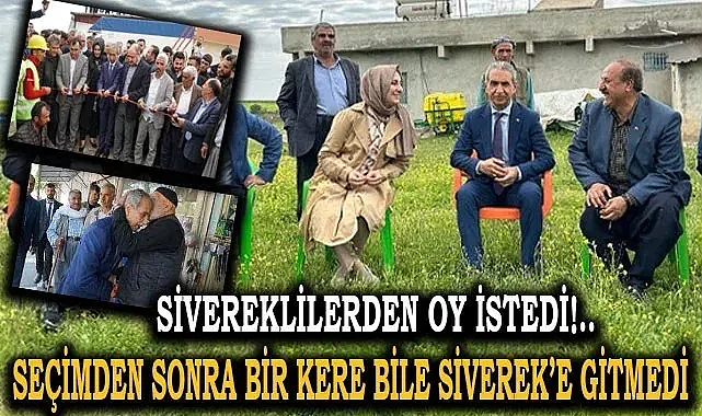 Milletvekili Dusak'ın komşu köyü isyan etti! "Bizleri hayvan yerine koyuyorlar"