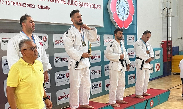 Milli judocu Türkiye şampiyonu oldu