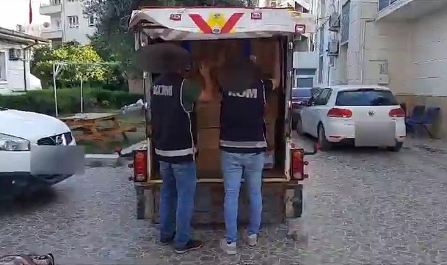 Osmaniye’de 26 bin paket kaçak sigara ele geçirildi