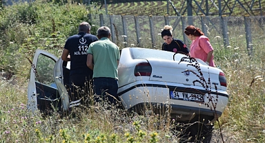 Otomobil su kanalına sürüklendi: 7 yaralı