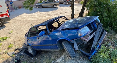 Samsun'da kaza: 1 ölü, 1 yaralı