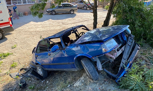 Samsun'da kaza: 1 ölü, 1 yaralı