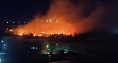 Şanlıurfa'da korkutan yangın