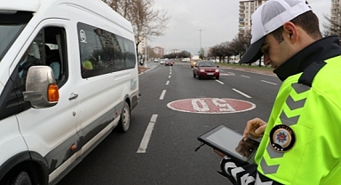 Şanlıurfa’da makas atan sürücülere ceza yağdı
