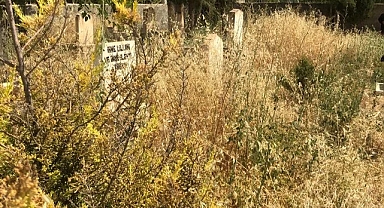 Şanlıurfa'da mezarlığın hali içler acısı