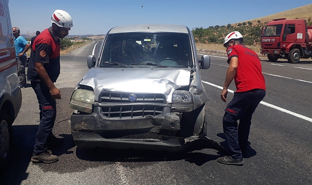 Şanlıurfa’da trafik kazası: 1 yaralı