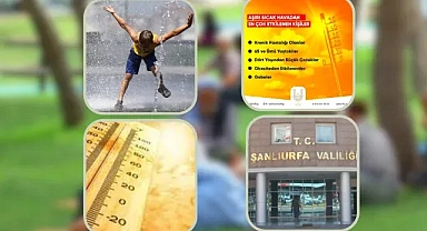 Şanlıurfa Valiliği'nden uyarı geldi!