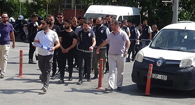 Şantaj çetesinin üyeleri adliyeye sevk edildi