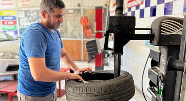 Sıcaklıklar araç lastikleri için tehlike oluşturuyor