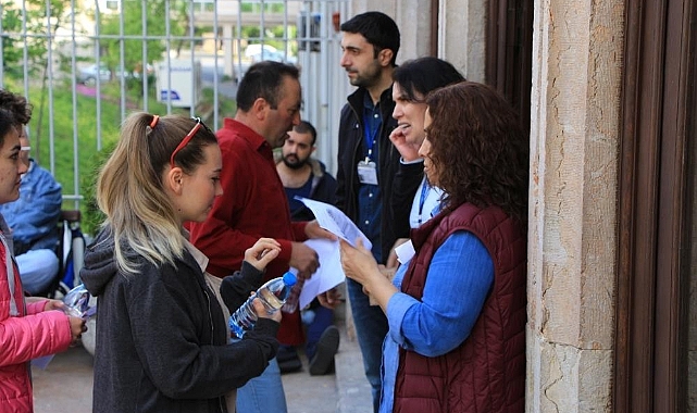 Sınav günü gürültü kirliliği yapılmaması yönünde uyarı