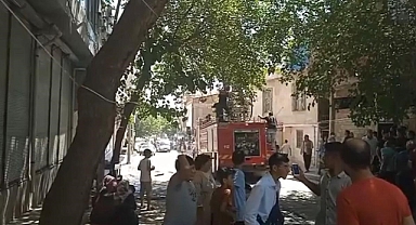 Siverek’te çıkan yangın panik yarattı!