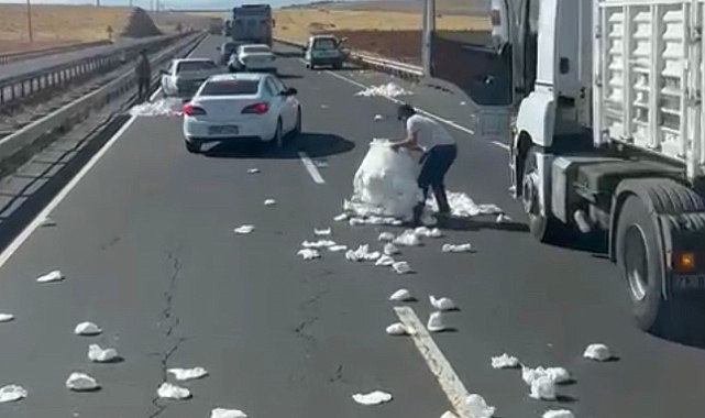Siverek'te vatandaşlar trafiği tehlikeye soktu