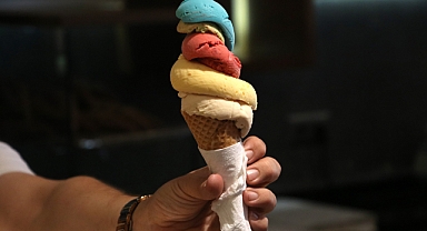 Termometre 44 dereceyi buldu, serinlemek isteyen kanala atladı, dondurma yedi