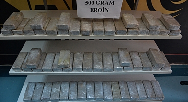 Tırda kilogramlarca eroin ele geçirildi
