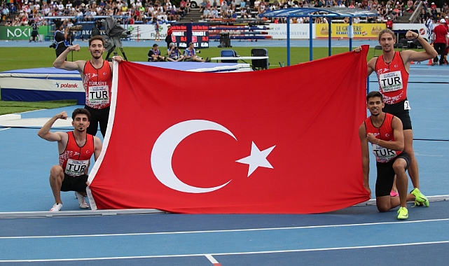 U23 Atletizm Milli Takımı'ndan büyük başarı
