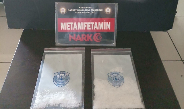 Uyuşturucu ile yakalanan şahıs gözaltına alındı