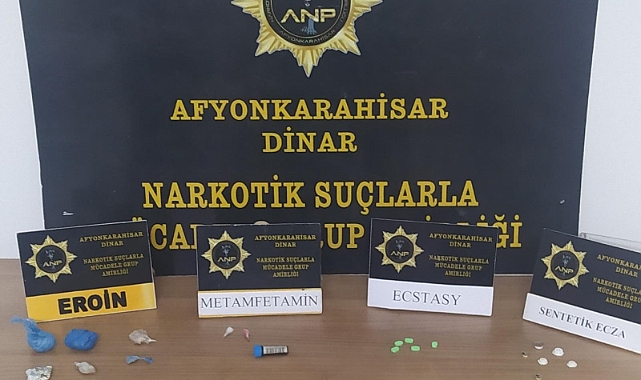 Uyuşturucu maddeler ile yakalanan 3 kişi gözaltına alındı