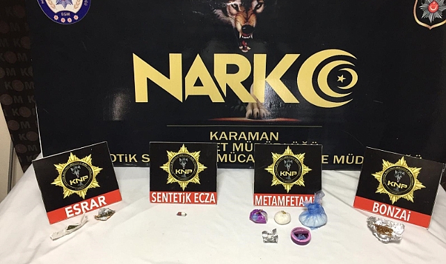 Uyuşturucudan 2'si kadın 3 kişi tutuklandı