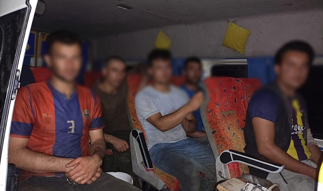 Yakalanan düzensiz göçmenlere 72 bin 50 lira idari para cezası verildi
