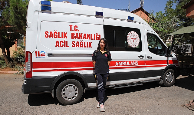 2 milyonluk şehrin tek kadın ambulans şoförü