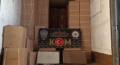  23 milyon doldurulmuş kaçak sigara ve makaron ele geçirildi