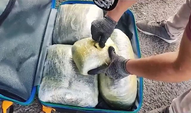 6 kilo 450 gram skunk ele geçirildi