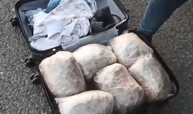 6 kilo skunk ele geçirildi
