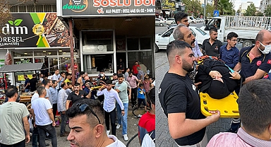 Adıyaman'da bir iş yerinde tüp patladı: 4 yaralı