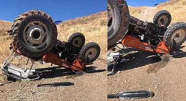  Adıyaman’da traktör devrildi: 1 yaralı