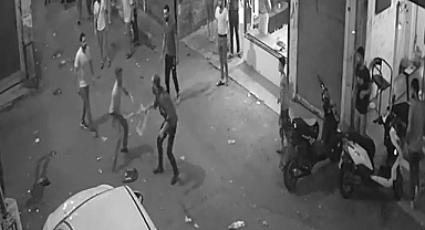 Aksiyon filmlerini aratmayan kavga kameraya yansıdı