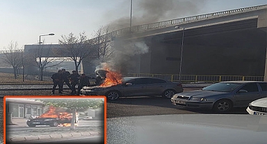 Aşırı sıcak havalarda araç yangınlarına karşı uyarı