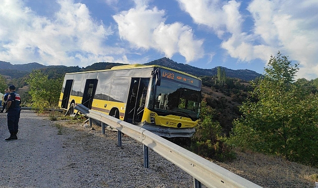 Belediye otobüsünde faciadan dönüldü: 10 yaralı