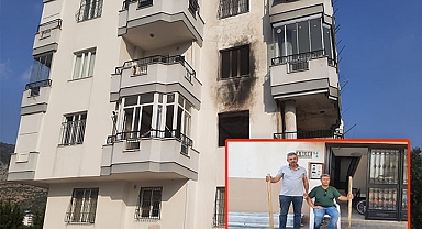 Bir haftada 8 yangın çıkan binada, sopayla nöbet başladı