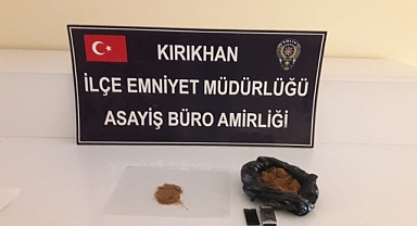 Cevizlerin içine saklanan uyuşturucuyu polis ve jandarma buldu