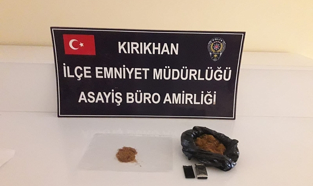 Cevizlerin içine saklanan uyuşturucuyu polis ve jandarma buldu