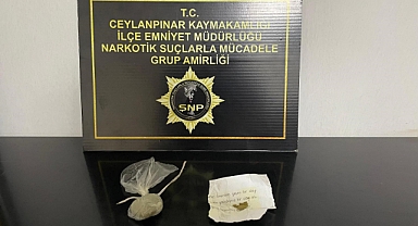 Ceylanpınar'da uyuşturucu operasyonu: 2 gözaltı