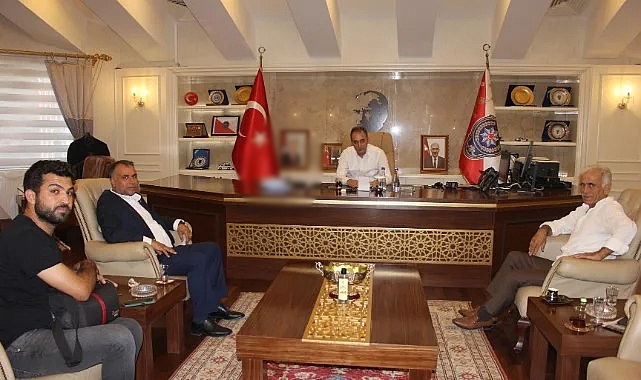 Değişim Gazetesinden, Emniyet Müdürü Bildirici'ye ziyaret