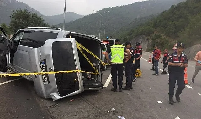 Düğün dönüşü kana bulandı; 1 ölü 3'ü ağır 14 yaralı