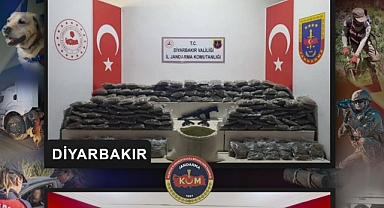 Düzenlenen operasyonda 315 kilo esrar ele geçirildi