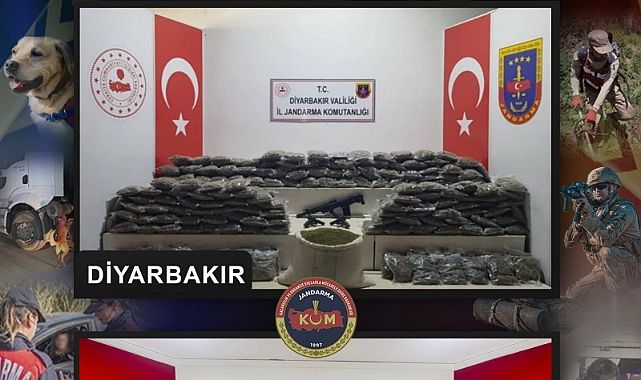 Düzenlenen operasyonda 315 kilo esrar ele geçirildi