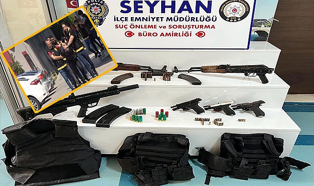 Evde cephane çıktı