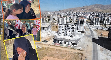 Evlerle birlikte hayallerde yıkılıyor