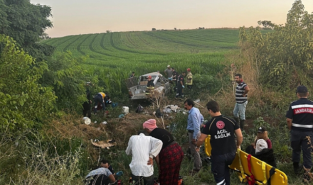 Feci kaza:11 yaralı, 3 ölü