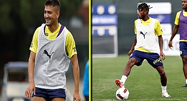 Fenerbahçe yeni oyuncuları ilk antrenmanlarına çıktı
