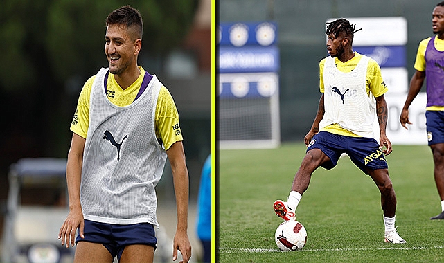 Fenerbahçe yeni oyuncuları ilk antrenmanlarına çıktı