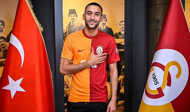 Galatasaray, Hakim Ziyech'i kiralık olarak kadrosuna kattı