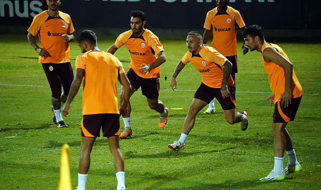 Galatasaray, Molde maçı hazırlıklarını tamamladı