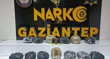 Gaziantep'te 8 kilo skunk ele geçirildi